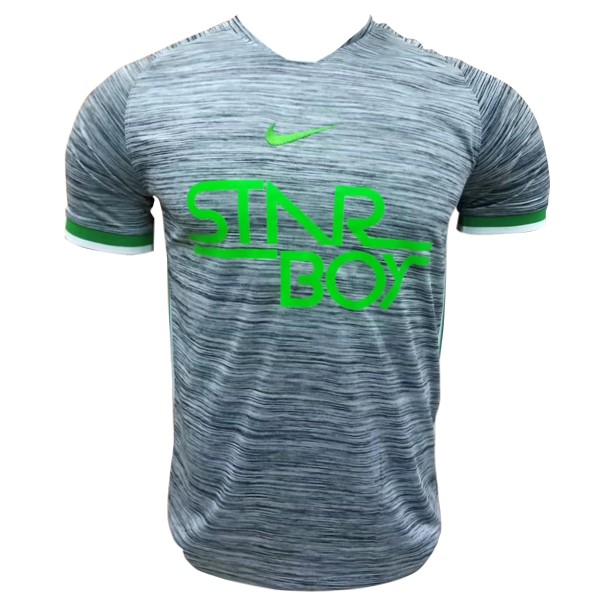 Trikot Trainingsshirt Nigeria 2018 Grau Fussballtrikots Günstig